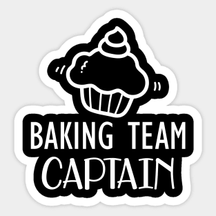 Baking Team Captain Sticker